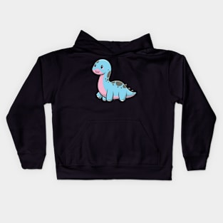 Cute baby dinosaur Kids Hoodie